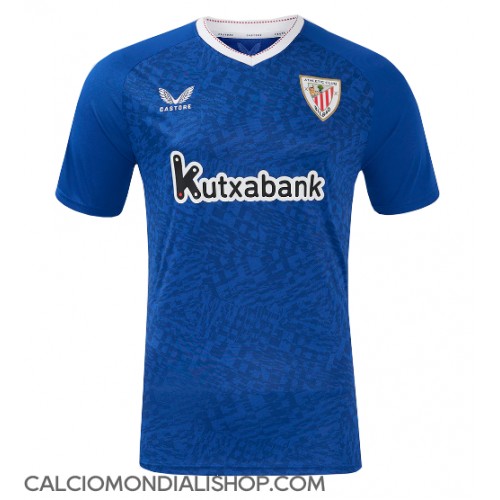 Maglie da calcio Athletic Bilbao Seconda Maglia 2024-25 Manica Corta